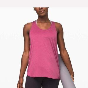 Lululemon Athletica Magenta Tank Top